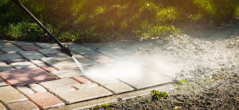 Driveway cleaning